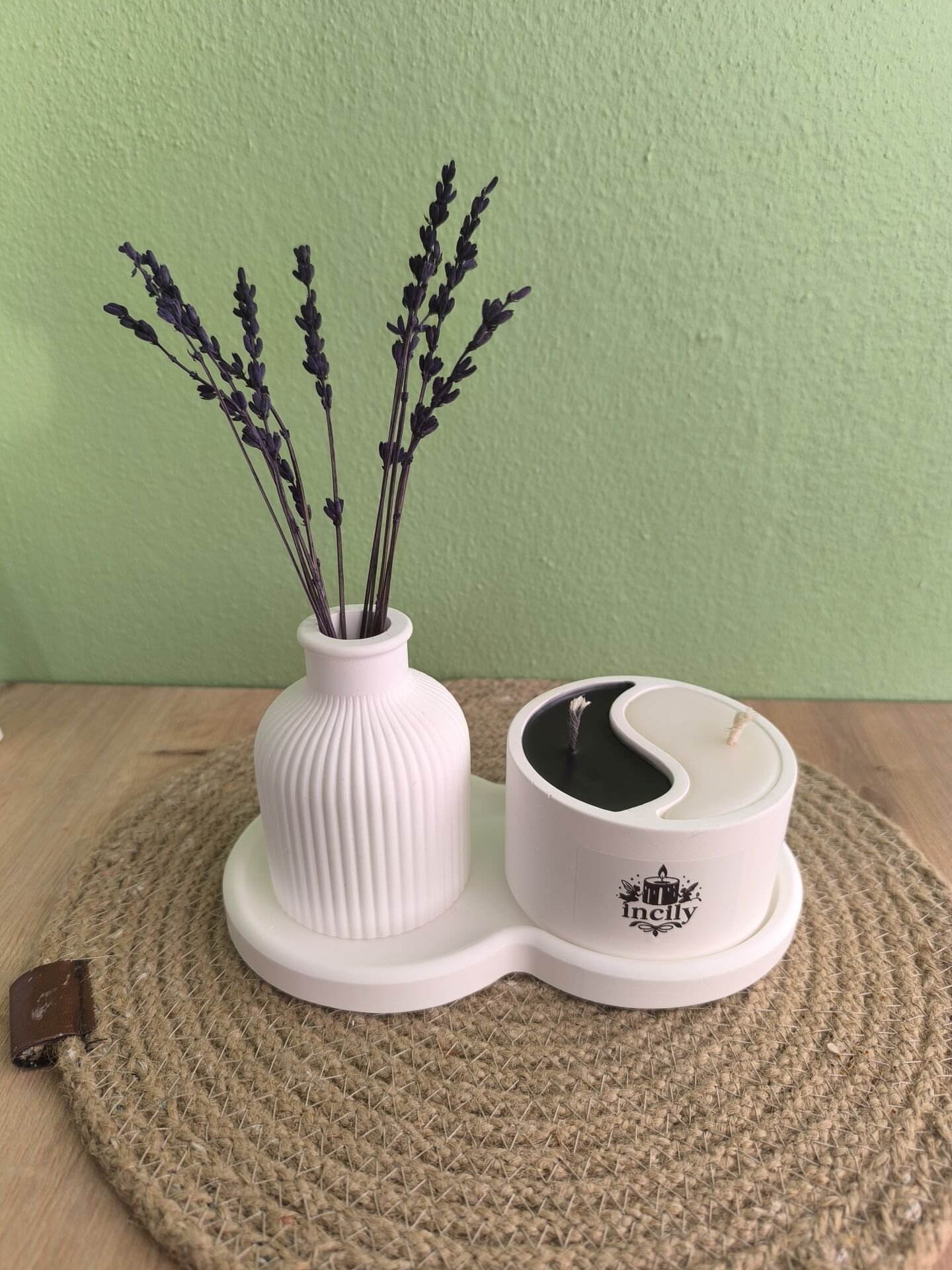 YİN-YANG MUM SET