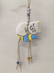 KEDİ  FİGÜRLÜ DUVAR SÜSÜ