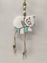 KEDİ  FİGÜRLÜ DUVAR SÜSÜ