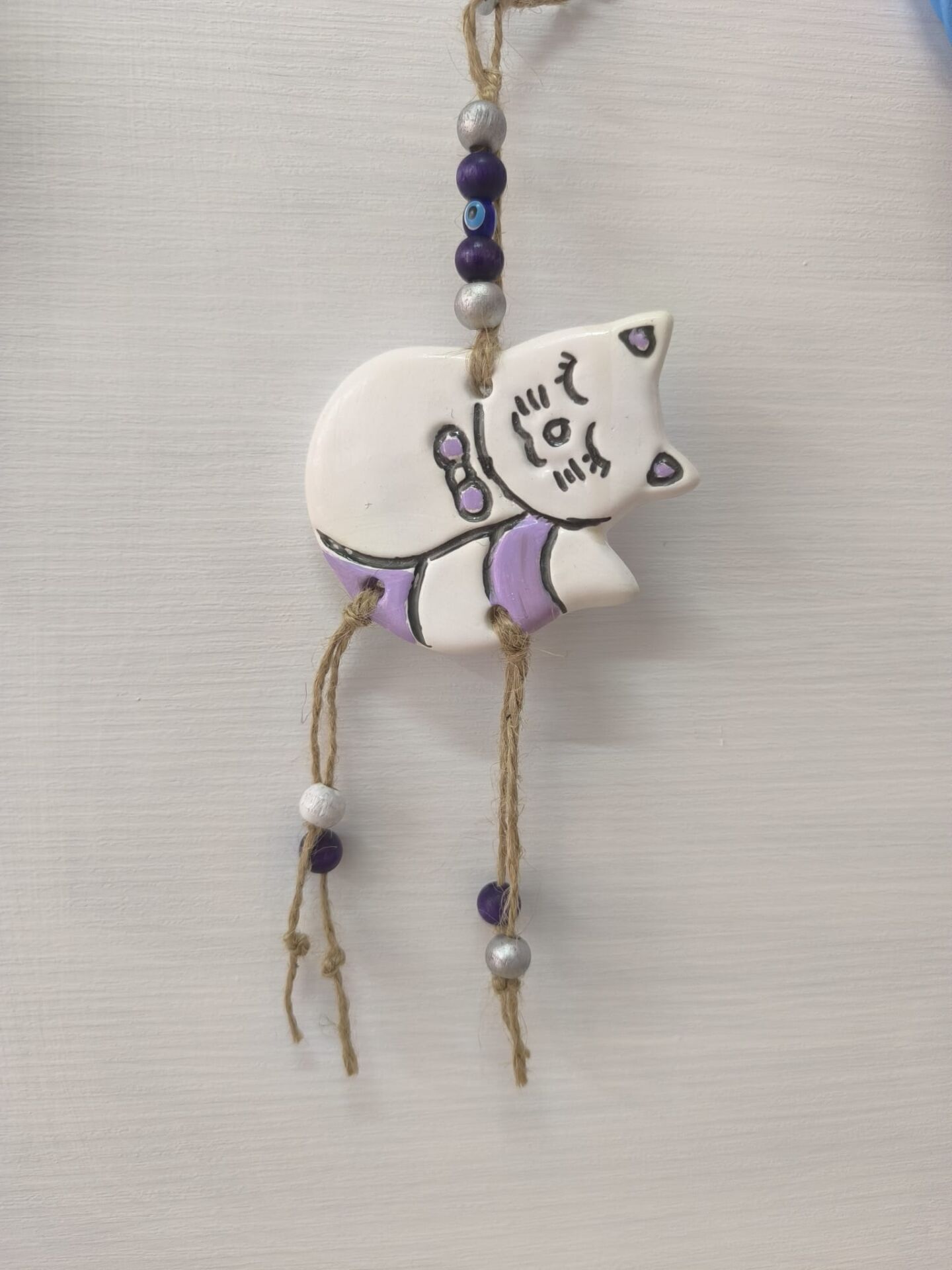 KEDİ  FİGÜRLÜ DUVAR SÜSÜ