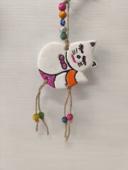 KEDİ  FİGÜRLÜ DUVAR SÜSÜ